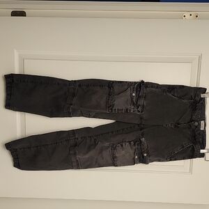 Garage Black Cargo Pants